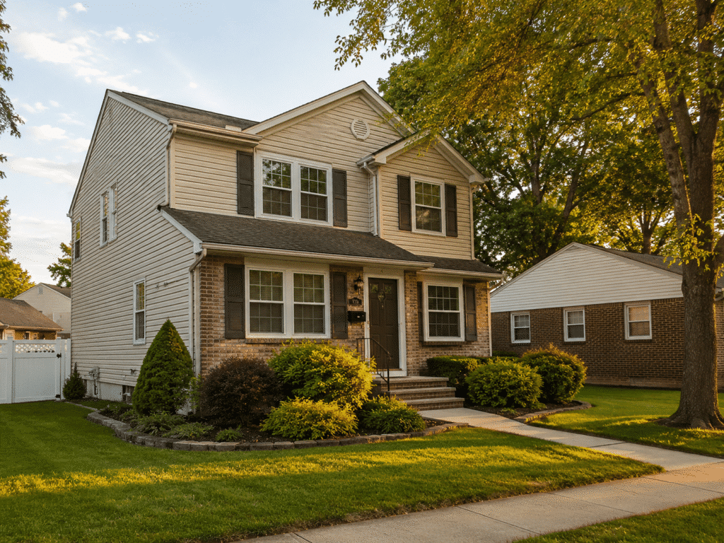 Residential home exterior representing recovery housing in Pennsylvania