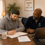 Agencies & Partners Goal-setting conversation focused on long-term stability and independence