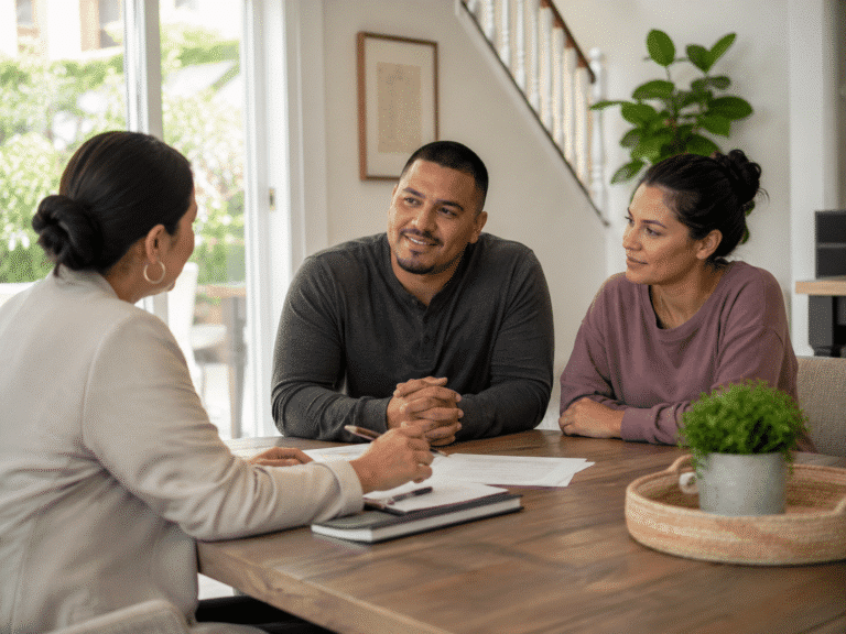 Admissions Prospective resident being welcomed into a supportive home environment